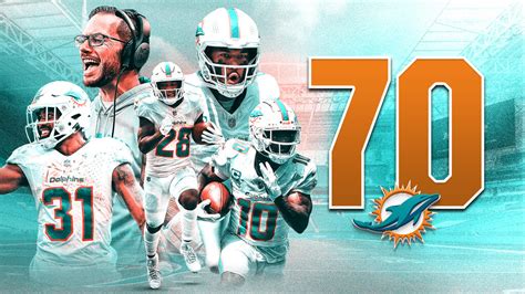 dolphins football 70 points