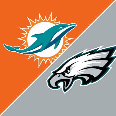 dolphins vs eagles box score