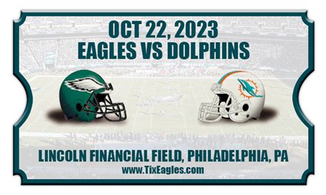 dolphins vs eagles tickets