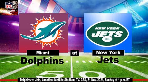 dolphins vs jets what channel