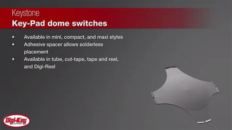 Dome Switch Digikey