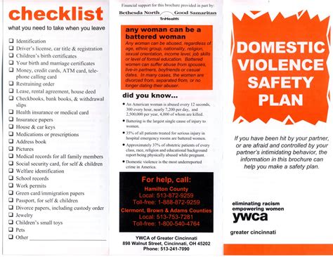 domestic abuse action plan