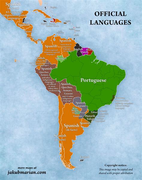 dominant language in south america