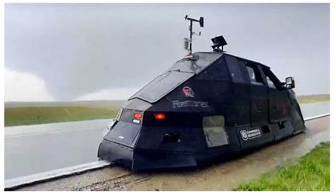 Jay Leno Puts Storm-Chaser Reed Timmer's "Dominator" Stormproof Vehicle