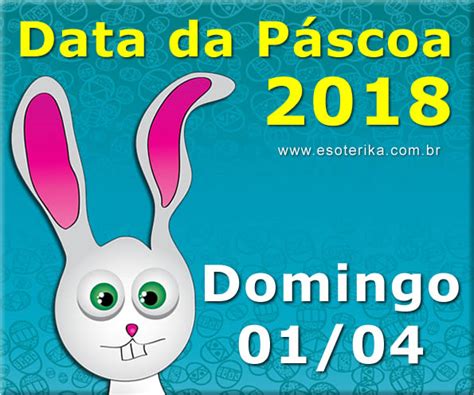 domingo de páscoa data