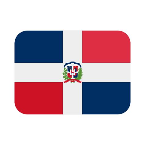 dominican flag emoji art