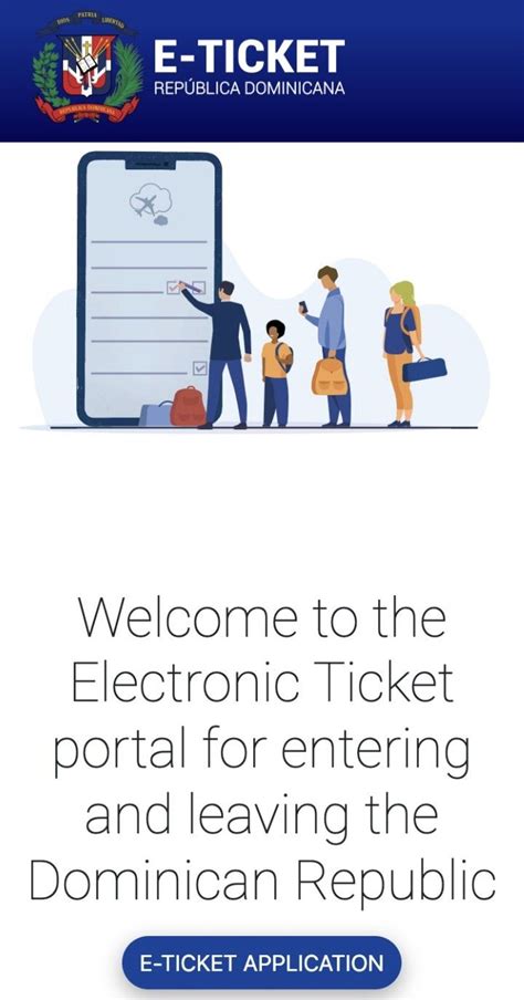 Dominican Republic eTicket Form