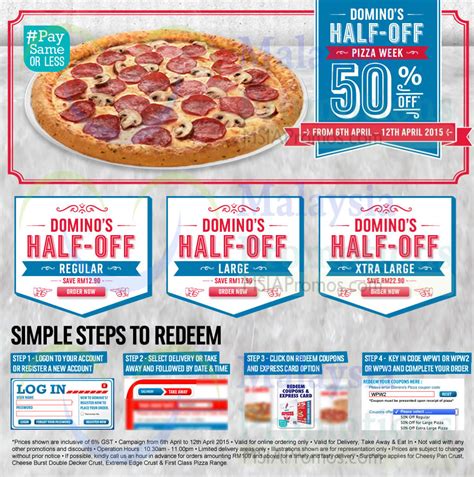 The Best Dominos Pizza Coupons For 2023
