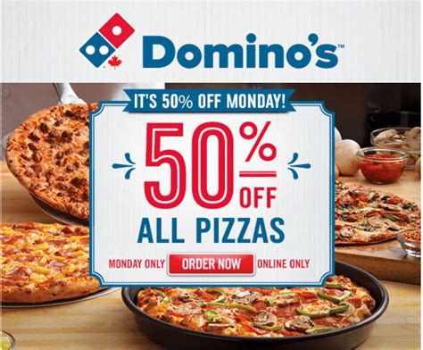 domino's coupon 50% off online