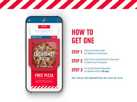 domino's emergency pizza add