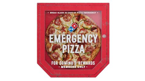 domino's emergency pizza redeem