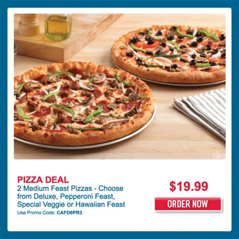 domino's pizza $19.99 special