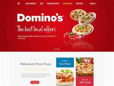 domino's pizza website issue