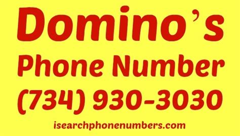 domino's uk phone number