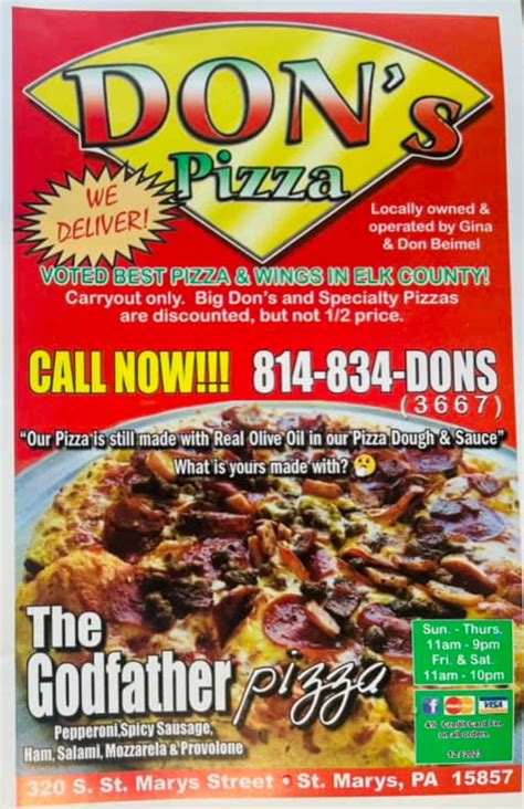 Don's Pizza & Pasta Photos