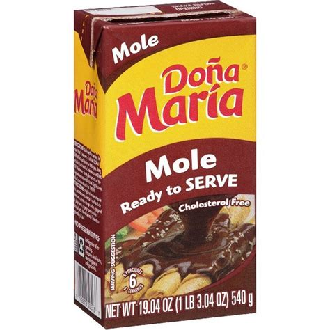 dona maria ready to serve mole sauce