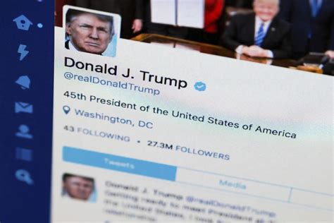 donald j trump twitter official site