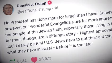 donald trump comments on jews