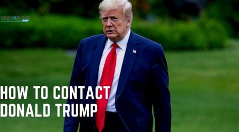 donald trump email contact information