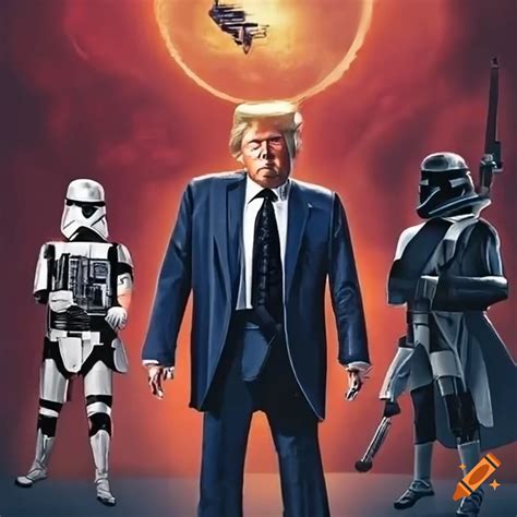 donald trump in star wars robes