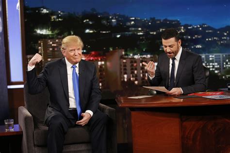 donald trump on the jimmy kimmel show