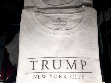 donald trump shirts made in china