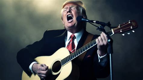 donald trump singing youtube