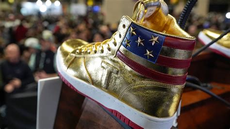 donald trump sneaker photo