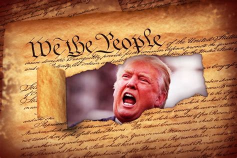 donald trump vs us constitution