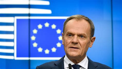 donald tusk w ue