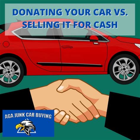 Donating cars instead of selling