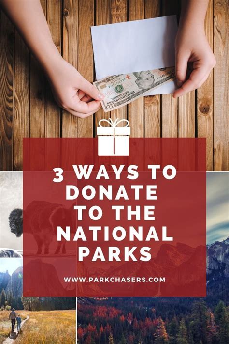 donating to national parks