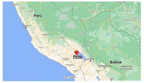 ¿Dónde está Puno en Peru? Mapa Puno - ¿Dónde está la ciudad?