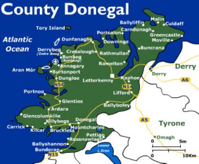 donegal planning map