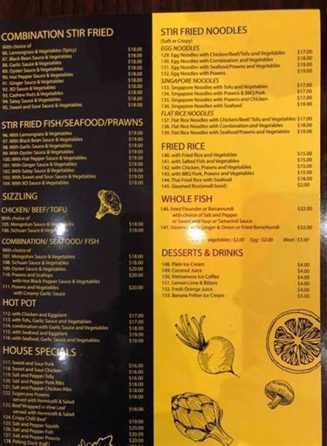 dong phuong restaurant menu