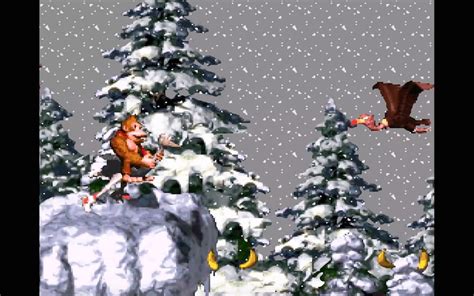 donkey kong country ice age alley
