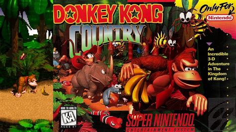 donkey kong country intro youtube