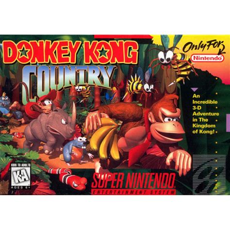 donkey kong country snes for sale