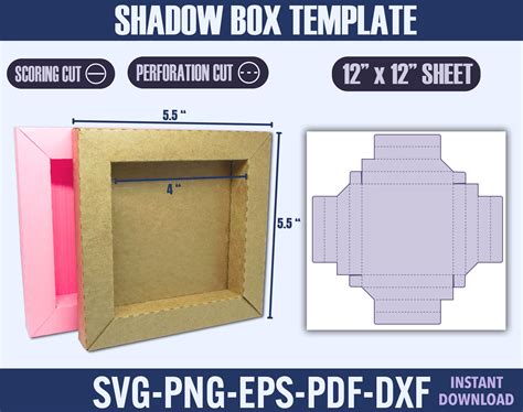 Download donkey-3d-shadow-box-template SVG