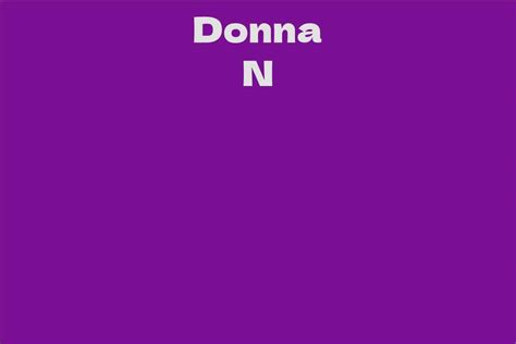 Donna N