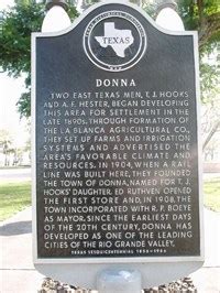 donna texas history