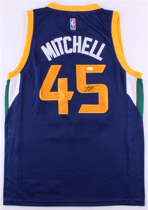 donovan mitchell signed jersey