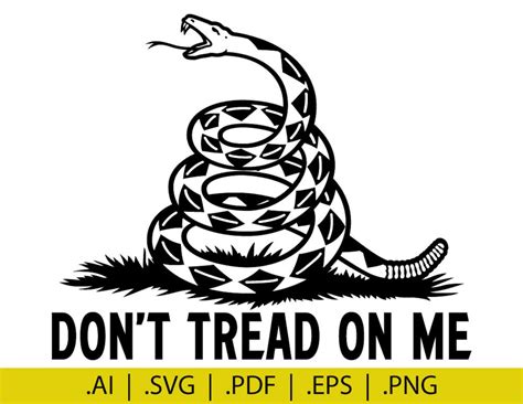Dont Tread On Me Vector at Collection of Dont Tread
