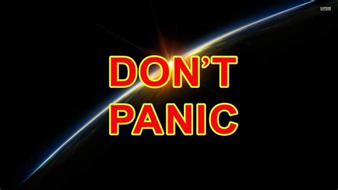 Dont Panic wallpaper by BrightParrot 51 Free on ZEDGE™