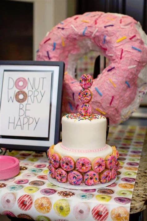A Donut Decorating Birthday Party — Tag & Tibby Design