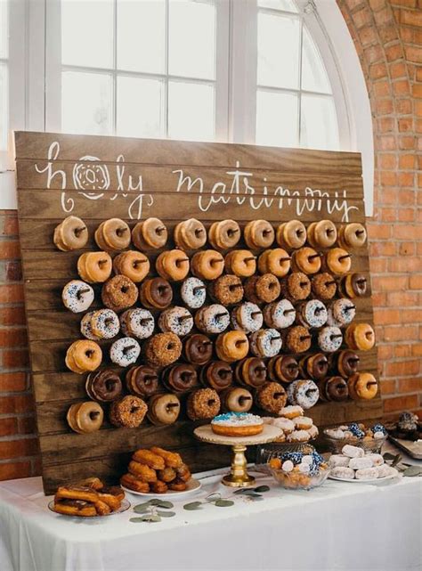 16+ Donut Bar Wedding
