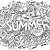 doodle art coloring pages summer