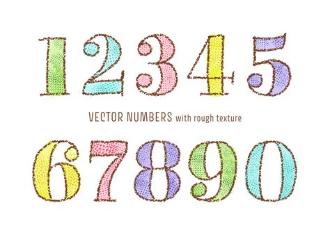 Doodle Art Numbers
