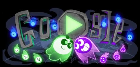 doodle for google games ghost games