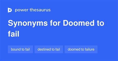 doomed to fail meaning in tamil